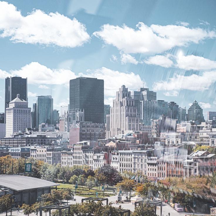City skyline in San Antonio, United States